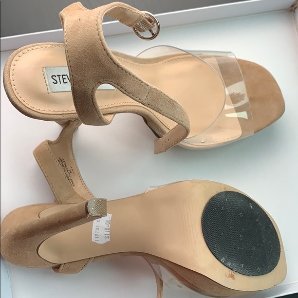 Steve Madden Tan suede high heels - Picture 6 of 12